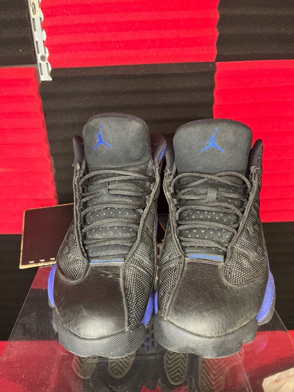 Jordan Retro 13 Hyper-Blue Jumpman High-Top Sneakers